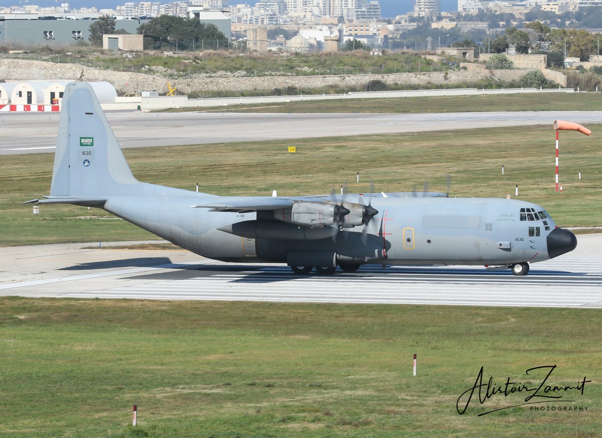 RSAF Herc Supporting the Saudi&nbsp;Hawks