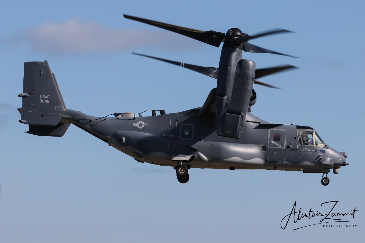 Bell Boeing CV-22 Osprey in&nbsp;Malta!