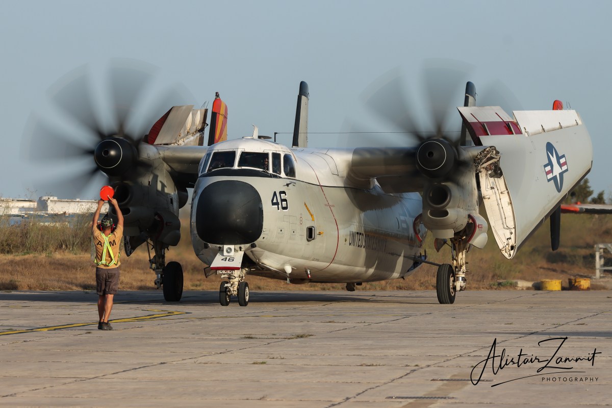 US Navy C-2A&nbsp;Greyhound!
