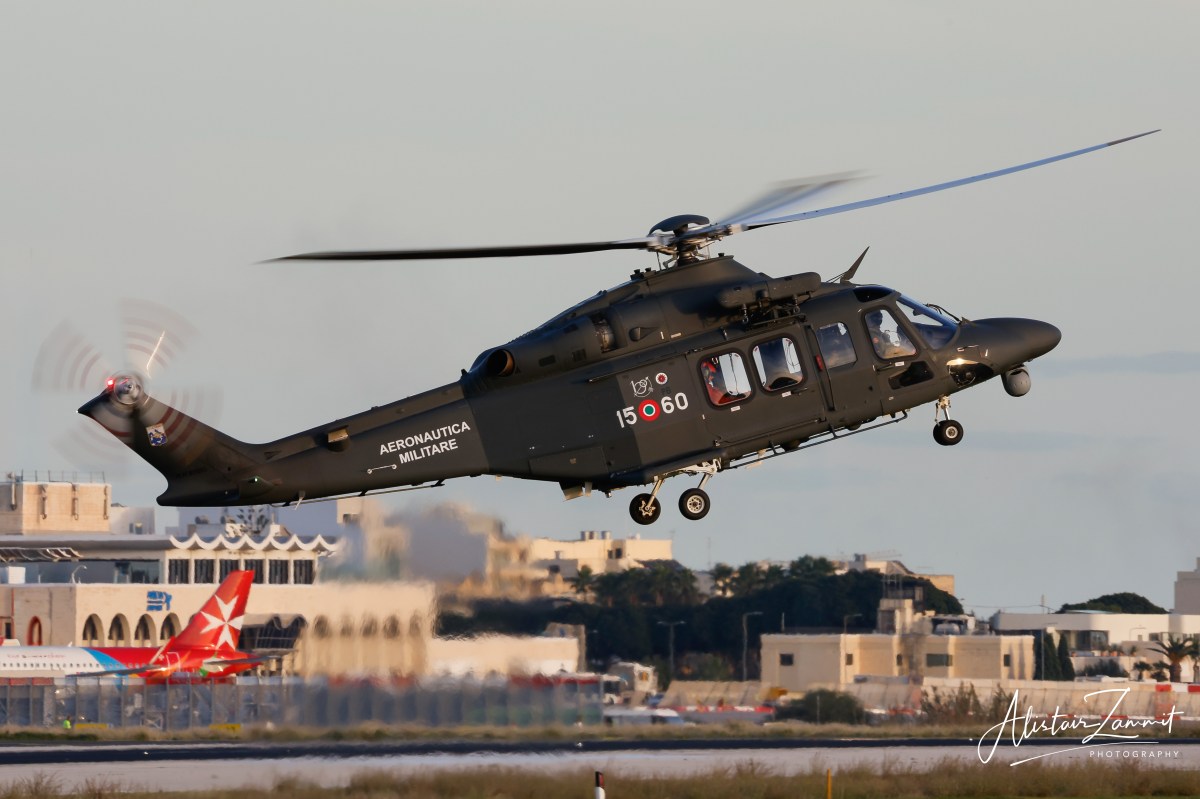 Italian Air Force training at&nbsp;LMML